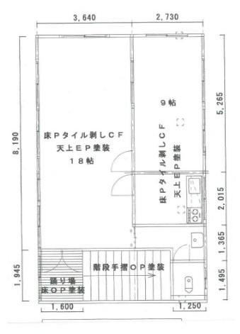 君津市大和田売り事務所・倉庫 間取り図画像