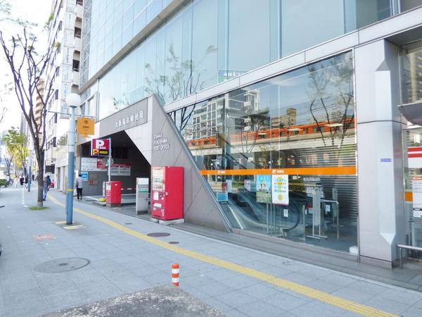 大阪福島郵便局：98m
