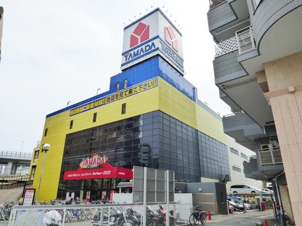 ヤマダ電機テックランド大阪野田店：722m