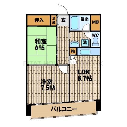  間取り図写真