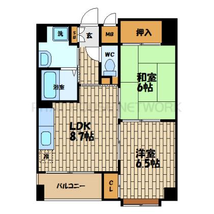  間取り図写真