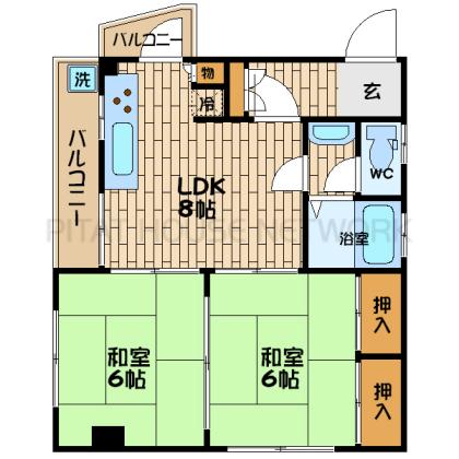  間取り図写真