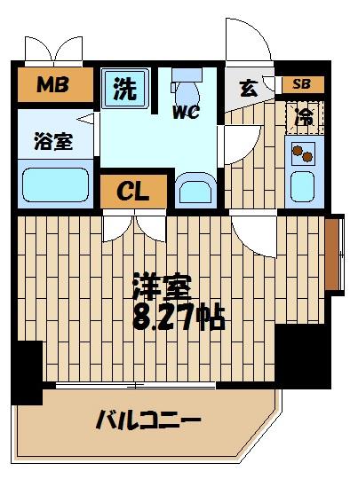 ディナスティ福島Ⅱ 間取り図画像