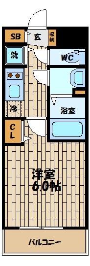 プレサンス大阪福島レシェンテ 間取り図画像