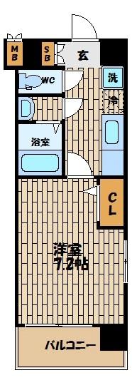 メゾン西梅田 間取り図画像