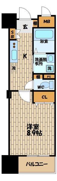 エスポルテ福島 間取り図画像