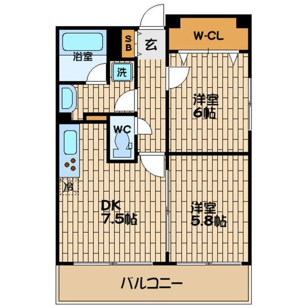 アルグラッド鷺洲公園 間取り図画像