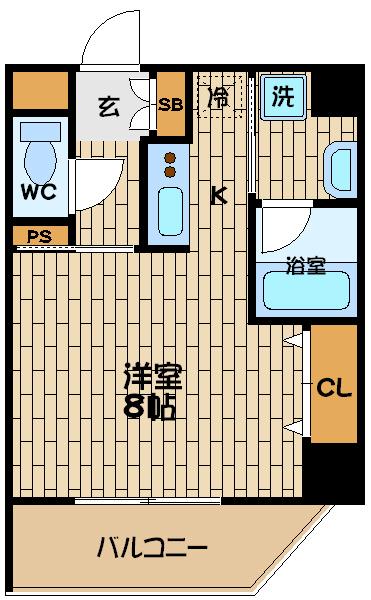 プリマベラ福島 間取り図画像