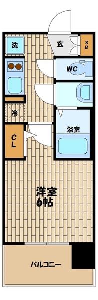 エステムプラザ福島ジェネル 間取り図画像