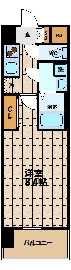 サムティ福島NORTH 間取り図画像
