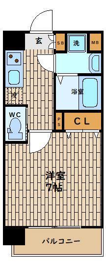 BPRレジデンス福島 間取り図画像
