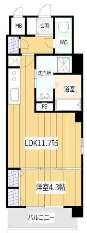 LA GRACE FUKUSHIMAⅡ 間取り図画像