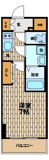 ファーストステージ梅田ＷＥＳＴ 間取り図画像