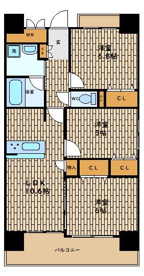  間取り図写真