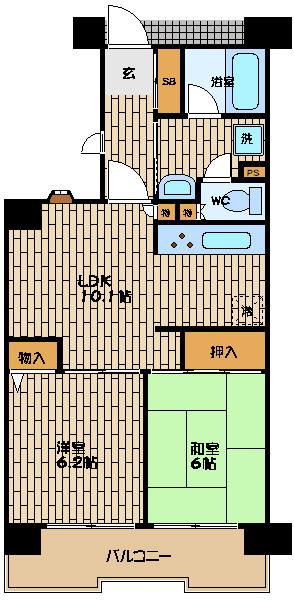  間取り図写真