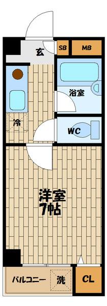 ジュンズ高見 間取り図画像
