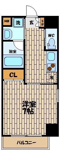 フルールアクアリオ 間取り図画像