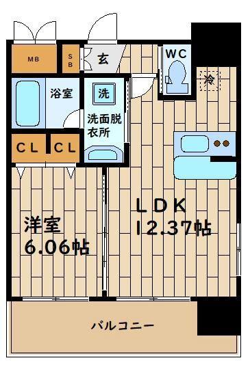 プレジオ海老江 間取り図画像