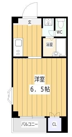 メロディコート北通り 間取り図画像
