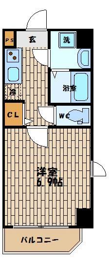 リエトコート福島 間取り図画像