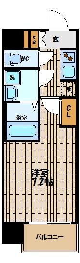 アドバンス西梅田Ⅲエミネンス 間取り図画像
