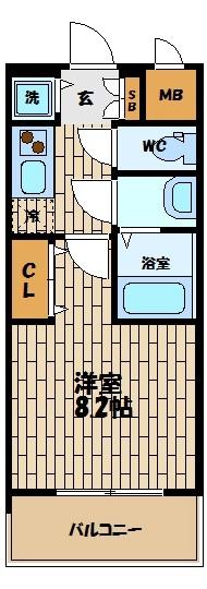 アドバンス西梅田ウインズ 間取り図画像