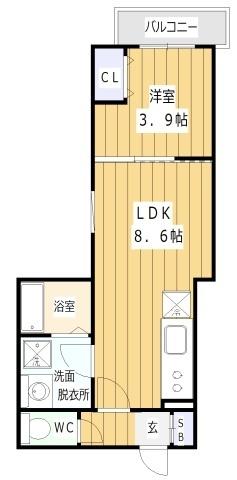 リラ・グランデ・ノダ（106） 間取り図画像