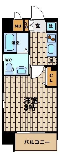 ラナップスクエア福島Ⅱ 間取り図画像