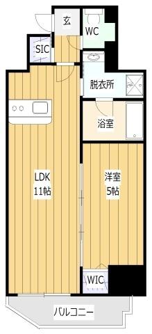 フェルザ福島 間取り図画像