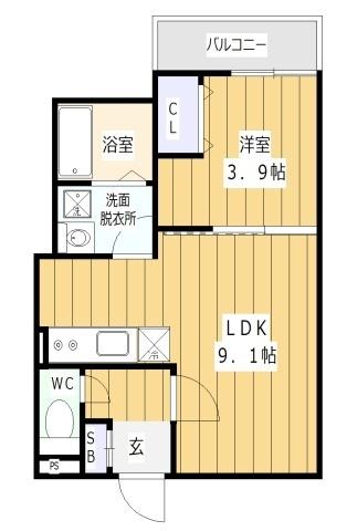 リラ・グランデ・ノダ（302） 間取り図画像