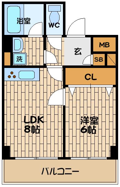 プチアドバンス（201） 間取り図画像