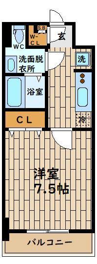 プラムコート 間取り図画像