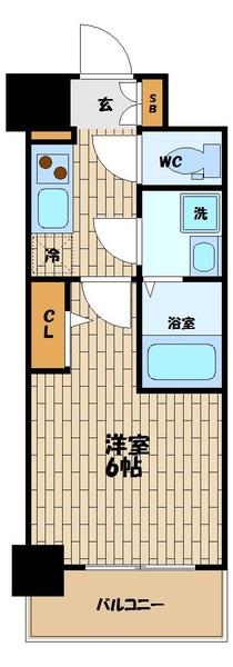 エスリード福島グレイス 間取り図画像