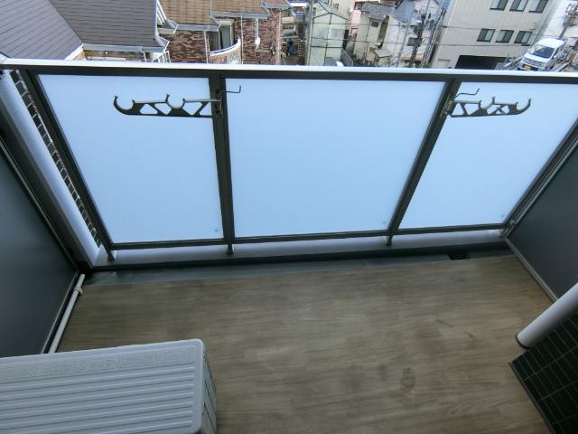 大阪市福島区海老江マンション バルコニー