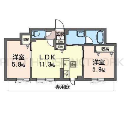  間取り図写真