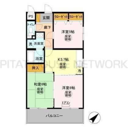  間取り図写真