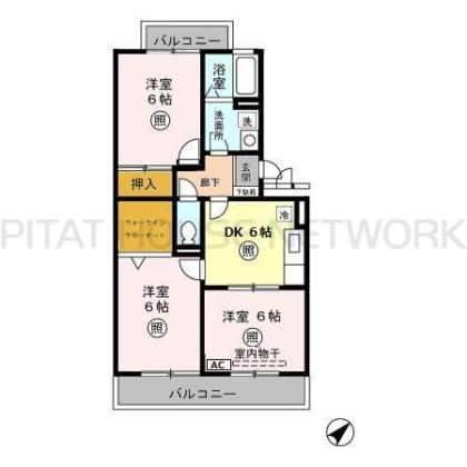  間取り図写真