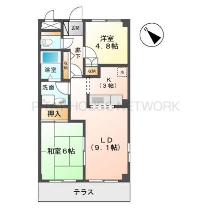  間取り図写真