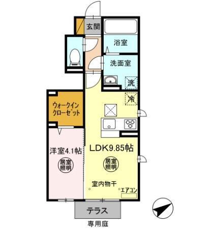  間取り図写真