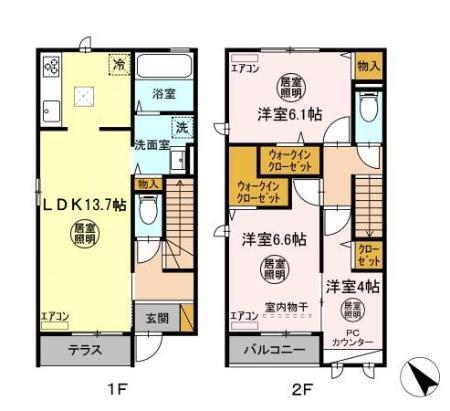 セイコーハイツ（101） 間取り図画像