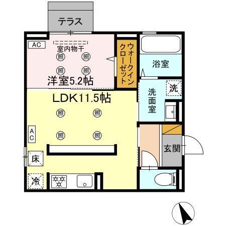  間取り図写真