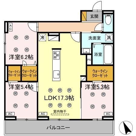  間取り図写真