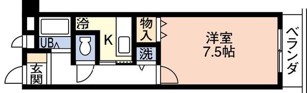 エルシエナ（203） 間取り図画像