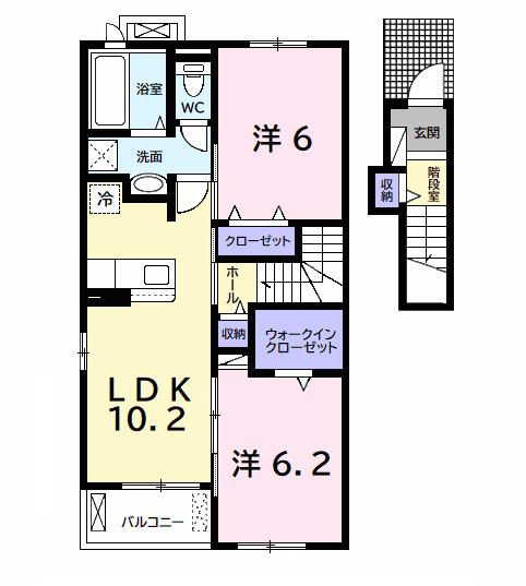 グランド　Ⅱ（203） 間取り図画像