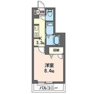 Cedar-Wood（303） 間取り図画像