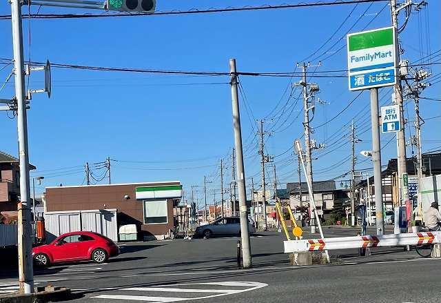 ファミリーマート市原姉崎店：1200m