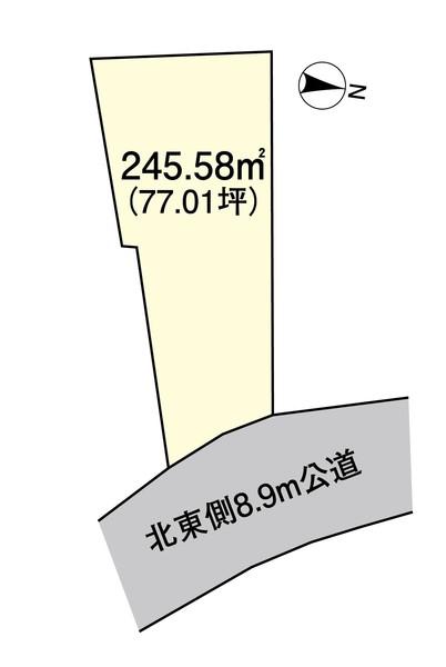 富津市富津土地 区画図
