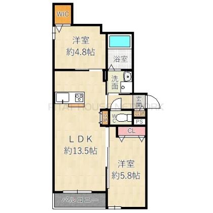  間取り図写真
