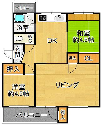  間取り図写真