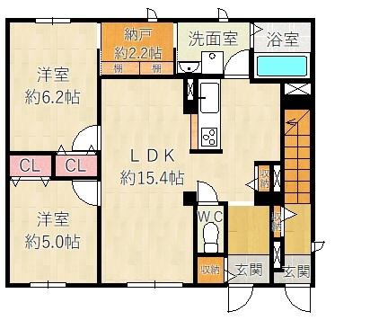  間取り図写真